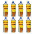 Kit 8 Cartuchos Refil Tube Gás 227g Para Fogareiro Guepardo
