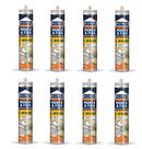 KIT 8 COLA CASCOLA MONTA&FIXA PL500 360g BRANCO INTERIOR HENKEL