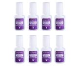 Kit 8 Cola Para Unhas Postiças Com Pincel 5g Profissional Salão de Beleza Dompel