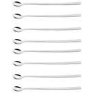 Kit 8 Colheres Bailarinas Para Drinks Sucos Coquetéis 30cm Aço Inox Longas Tramontina Kit 8 Colheres Bailarinas Para Drinks Sucos Coquetéis 30cm Aço Inox Longas Tramontina