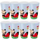 Kit 8 Copos Festa Infantil Melamina Mickey Mouse Disney 300ml - Tuut