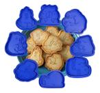 Kit 8 Cortador Biscoito Bolacha Cookie Capivara C/ Puxador