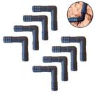 Kit 8 Cotovelo Para Mangueira 1/2 Polegadas Conexão Joelho L 1/2 para jardim horta e irrigação