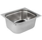 Kit 8 Cubas Gastronomica Inox GN 1/4 x 100mm (265x162mm) - Brasinox
