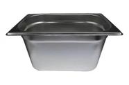 Kit 8 Cubas Gastronomica Inox GN 1/4 x 150mm (265x162mm) - Brasinox