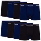 Kit 8 cueca boxer box microfibra selene masculina original