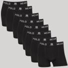 Kit 8 Cueca Boxer Masculino Polo Wear Confortável Sem Costura
