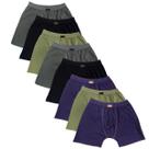 Kit 8 cuecas adulto boxer 100 % poliamida click 223 m ao xxg Kit 8 cuecas adulto boxer 100 % poliamida click 223 m ao xxg