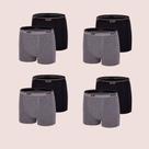 Kit 8 Cuecas Boxer Em Algodão Sem Costura Trifil
