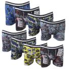 Kit 8 Cuecas Boxer Masculina Cós Elástico Conforto Moda Kit 8 Cuecas Boxer Masculina Cós Elástico Conforto Moda