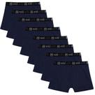 Kit 8 Cuecas Masculinas Boxer Cotton Basic Ecko Unltd Azul