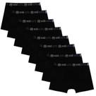 Kit 8 Cuecas Masculinas Boxer Cotton Basic Ecko Unltd Preto Kit 8 Cuecas Masculinas Boxer Cotton Basic Ecko Unltd Preto