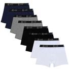Kit 8 Cuecas Masculinas Boxer Cotton Basic Ecko Unltd Sortida Kit 8 Cuecas Masculinas Boxer Cotton Basic Ecko Unltd Sortida