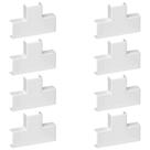 Kit 8 Derivação T Mata Junta 50X20mm Pial 29904X Branco Kit 8 Derivação T Mata Junta 50X20mm Pial 29904X Branco