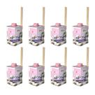 Kit 8 Difusores Aromatizantes de Ambiente 250ml Tropical Aromas