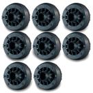 Kit 8 Driver Orion 120w Rms 8 Ohms Com 8 Cornetas Longas
