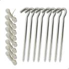 KIT 8 ESTACA (MOD101330) + 8 Cordinhas de amarração