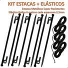 KIT 8 ESTACAS (MOD101326) + 4 Elásticos para varetas