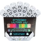 Kit 8 Faróis Strobo Endereçavel Digital Led Efeitos Ultra Vu e Led's com central eletrônica interna
