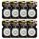 Kit 8 Fitas Dupla Face Fixa Forte Espuma 3m 12mm X 1.5m