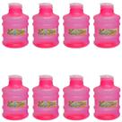 Kit 8 Garrafa de Agua Para Geladeira 1,3L Modelo Galão Com Tampa Clic Galaozinho Livre de BPA