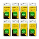 Kit 8 Grampos Grampeador 8mm 5/16" Stanley Tapeceiro Marceneiro Pistola Profissional Manual Estofado