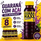 Kit 8 Guaraná com Açaí Guara Maxx Tradicional 250ml Refresco Pack Econômico Kit 8 Guaraná com Açaí Guara Maxx Tradicional 250ml Refresco Pack Econômico