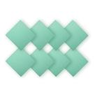 Kit 8 Guardanapo Liso Celadon Poli-Algodão 45X45Cm Rafimex
