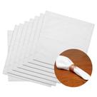 Kit 8 Guardanapo Ponto Ajour de Algodão Luxo Branco 40x40cm Wolff