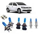 Kit 8 Lampada Farol Milha Luz Super Branca Tipo Xenon Gol G5