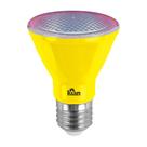 Kit 8 lampada led decorativa par20 6w amarelo bivolt e27 kian