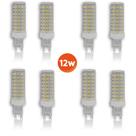 Kit 8 Lâmpada Led Halopim G9 12w 88 Leds Para Lustre Arandela