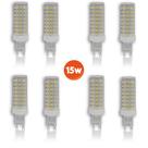 Kit 8 Lâmpada Led Halopim G9 15w 96 Leds Para Lustre Arandela