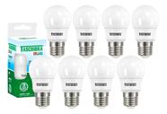 Kit 8 Lâmpada Led Tkl 30 4,9w E27 6500k Taschibra Abajur Kit 8 Lâmpada Led Tkl 30 4,9w E27 6500k Taschibra Abajur