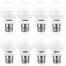 Kit 8 Lâmpadas Led Bulbo TKL 9W Taschibra E27 Bivolt