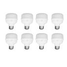 Kit 8 Lâmpadas Led Super Bulbo 20w 6500k Soft Box Foto Vídeo