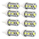Kit 8 Lâmpadas Tiger Pingão T10 9 Leds