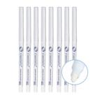 Kit 8 Lapiseira Retrátil Marcação Corporal Lápis Branco Via Estetic