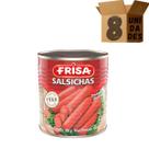 Kit 8 Latas de Salsichas Tipo Viena Em Lata Frisa