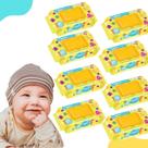 Kit 8 Lenços Umedecidos Toalha Com 960 Toalhas Com Tampa Baby Clean 86200