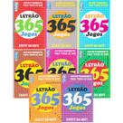 Kit 8 Livros Caça Palavras Letrão 365 Jogos +2,9 Mil Jogos