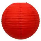 Kit 8 Luminária Japonesa Papel 40 cm Vermelha Kit 8 Luminária Japonesa Papel 40 cm Vermelha