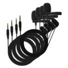 Kit 8 Microfones de Lapela JBL CSLM20 P2 - Preto