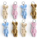 Kit 8 Mini Coelho Páscoa Em Pé Coelhinho Pelúcia Presente