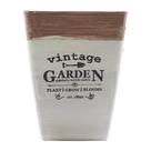 Kit 8 Mini Vasos De Planta Cachepot Estampados Decorados 16cm