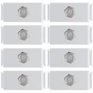 Kit 8 Modulo Antena Tv Cabo Coaxial Tramontina Aria Kit 8 Modulo Antena Tv Cabo Coaxial Tramontina Aria