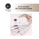 Kit 8 moldes de costura pijama - Marlene Mukai