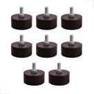 Kit 8 Nivelador Parafuso Passante Sapata N 16 Parafuso 3/8