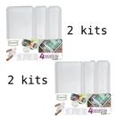 Kit 8 Organizador Gavetas Divisor Porta Talheres Cozinha Top 0800x2