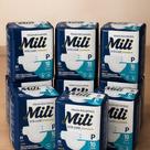 Kit 8 Pacotes Fralda Geriátrica Adulto Mili Vita Care Tamanho P (80 Fraldas)